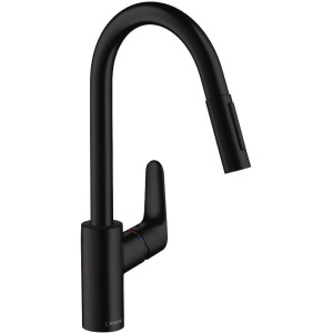 Смеситель для кухни Hansgrohe Focus M41 31815670, матовый черный