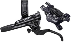 Передний тормоз Shimano Deore XT M8120 4-поршневой суппорт с гидролинией 950 мм