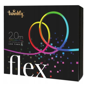 Светодиодная лента Smart Light 2м - Twinkly Flex - 200 шт. RGB + BT + Wi-Fi ( TWFL200STW-WEU )