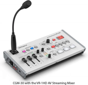 Конденсаторный микрофон на гусиной шее Roland CGM-30 (XLR)