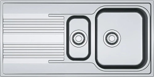 Кухонная раковина Franke Smart SRL 651-100 101.0368.326, нержавеющая сталь, лен