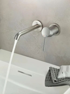 Смеситель для раковины Grohe Essence L 29193DC1, нержавеющая сталь