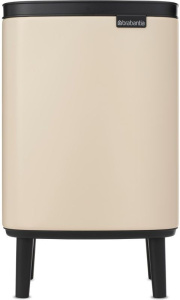 Мусорное ведро Brabantia Bo Hi 251641, 7 л, светло-бежевое