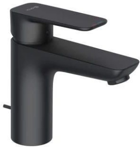 Смеситель для раковины Kludi Pure&Style 402903975, матовый черный