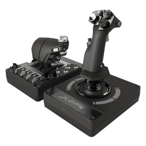Комплект Logitech G Saitek X56 H.O.T.A.S, черный (945-000059)