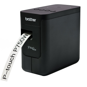 Принтер PT-P750W для печати наклеек шириной до 24 мм с поддержкой Wi-Fi Brother