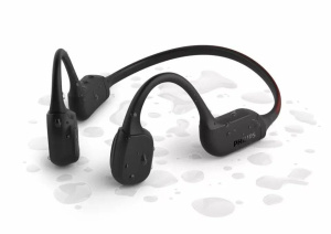 Беспроводные наушники Philips A7607 TAA7607BK/00 черный, красный