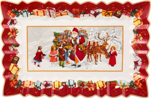 Блюдо Villeroy & Boch Toy's Fantasy Дед Мороз с детьми 35,6см 14-8332-2211