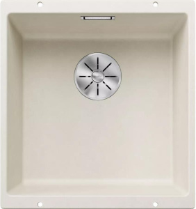 Кухонная мойка Blanco Subline 400-U Silgranit Infino 527166, нежный белый
