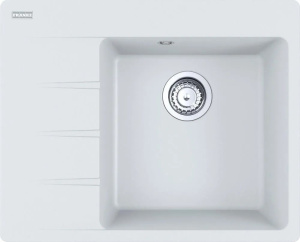 Кухонная раковина Franke Centro CNG 611-62 TL 114.0633.123, левый слив, белый полярный
