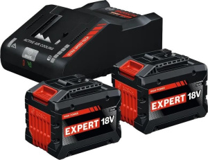 Комплект аккумуляторов Bosch EXPERT 2×EXBA18V-150 и ЗУ EXAL18V-160 1600A0373Z