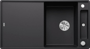 Кухонная мойка Blanco Axia III 5 S-F Silgranit PuraDur 525847, черный