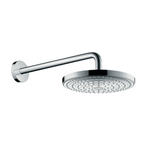 Душевая головка с рычагом 390мм Hansgrohe Raindance Select S 240 2jet Eco Smart 26470000, хром