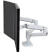 Ergotron LX Dual Side-by-Side Arm Ergotron 45-491-216(белый) Крепление для двух мониторов
