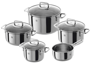 Набор посуды Zwilling J. A. Henckels Quadro 65060-000, 9 пр. серебристый