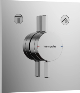 Смеситель для душа скрытого монтажа Hansgrohe Duoturn E 75417000, хром