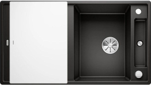 Кухонная Blanco Axia III 5 S Silgranit PuraDur 525844, черный