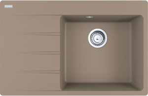 Кухонная раковина Franke Centro CNG 611-78 TL 114.0637.508, правая камера, капучино