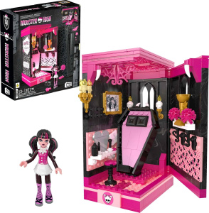 Конструктор MEGA Monster High Книжный склеп Дракулауры HXJ88