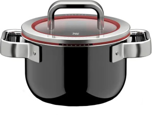 Кастрюля высокая WMF Fusiontec Function Pro Black 0518555290 16см