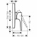Смеситель для душа Hansgrohe Metropol 32565670, матовый черный