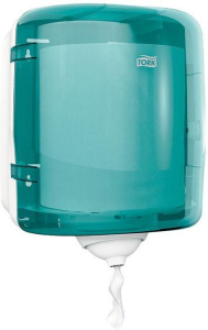 Диспенсер для салфеток в рулоне Tork M4 Reflex, бирюзовый
