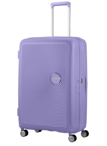 Чемодан American Tourister Soundbox, 77 см, увеличиваемый, Фиолетовый