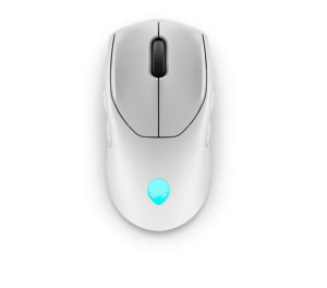 Игровая мышь беспроводная, проводная Alienware AW720M, белый