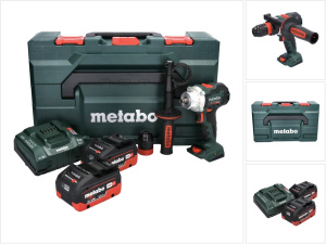 Аккумуляторная дрель-шуруповерт Metabo BS 18 LTX BL Q I 602359660 с 2 АКБ, в кейсе
