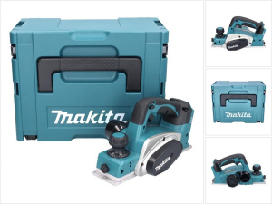 Рубанок аккумуляторный Makita DKP180ZJ, без АКБ и ЗУ