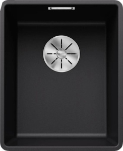 Кухонная мойка Blanco Subline 320-F Silgranit PuraDur 525982, черный