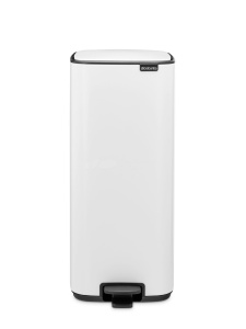Мусорное ведро с педалью Brabantia Bo 236921 30л, белое
