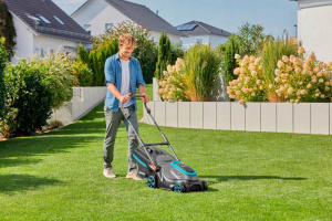 Аккумуляторная газонокосилка Gardena Powermax 37/36V P4A 1463855