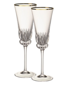 Набор бокалов для шампанского Villeroy & Boch Grand Royal Gold 2 предмета 11-3621-8138