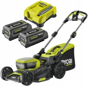 Аккумуляторная газонокосилка RYOBI RY36LMX46A-240 с 2 АКБ и ЗУ