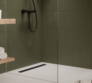 Линейный слив Hansgrohe Raindrain Go 56276670 матовый черный