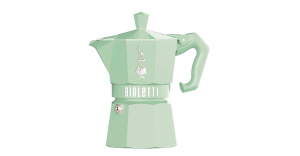 Гейзерная кофеварка Bialetti Moka Express Exclusive, мятная