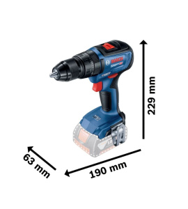 Аккумуляторный ударный шуруповерт Bosch GSB 18V-50 Professional (06019H5106)