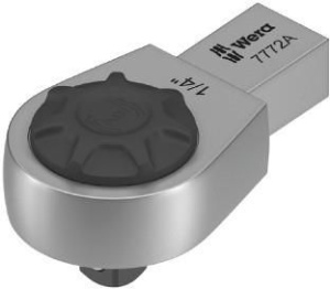 Вставная трещоточная насадка Wera 7772 A 05078635001, 1/4", 49 мм