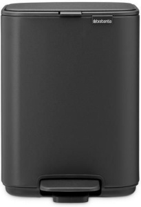 Мусорное ведро с педалью Brabantia Bo 237904 4л, темно-серое