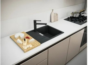 Кухонная раковина Franke Urban UBG 611-86 114.0633.176, матовый черный