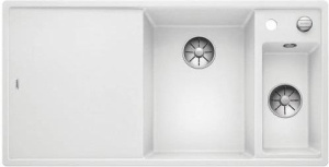 Кухонная мойка Blanco Axia III 6 S белый с деревянной доской 523466