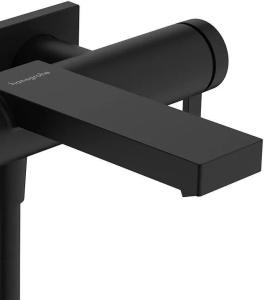 Смеситель для ванны Hansgrohe Tecturis E 73420670, матовый черный