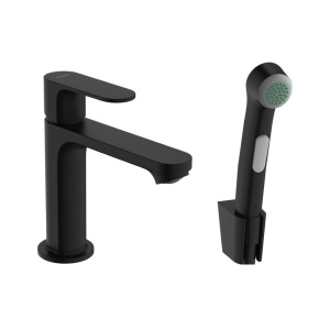 Смеситель для ванной комнаты Hansgrohe Rebris S 72215670, матовый черный