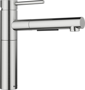 Кухонный смеситель Blanco Alta-S II 527544, сталь
