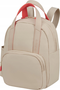 Женский рюкзак American Tourister PuffyPop Mini S, бежевый