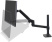 Настольный кронштейн для монитора с удлинённой стойкой Ergotron LX Desk Monitor Arm Tall Pole (45-537-224) чёрный