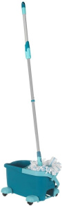Швабра Leifheit Clean Twist Ergo Mop, на колесах