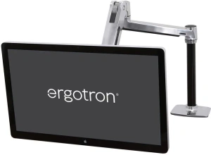 Настольный кронштейн с регулировкой по высоте Ergotron LX HD Sit-Stand Desk Mount LCD (45-384-026)