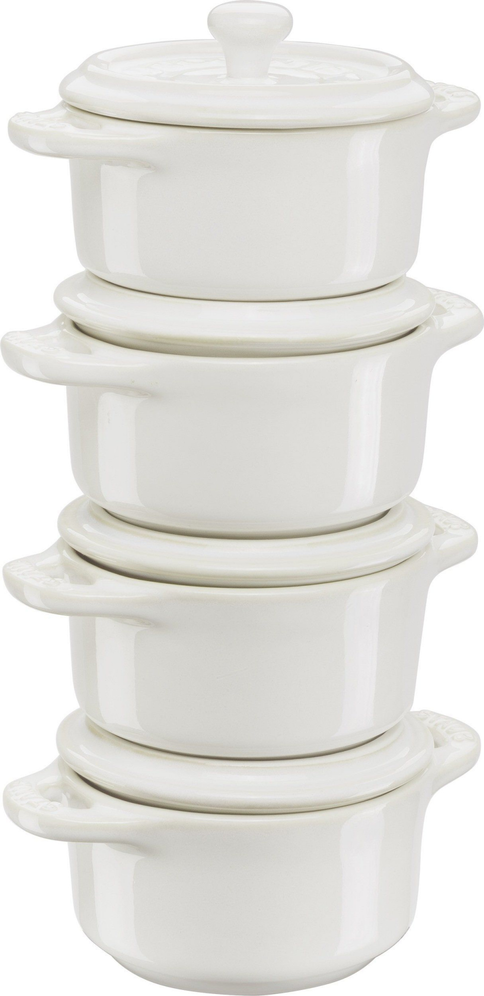 Кокот Staub 4 шт (405081610) слоновая кость